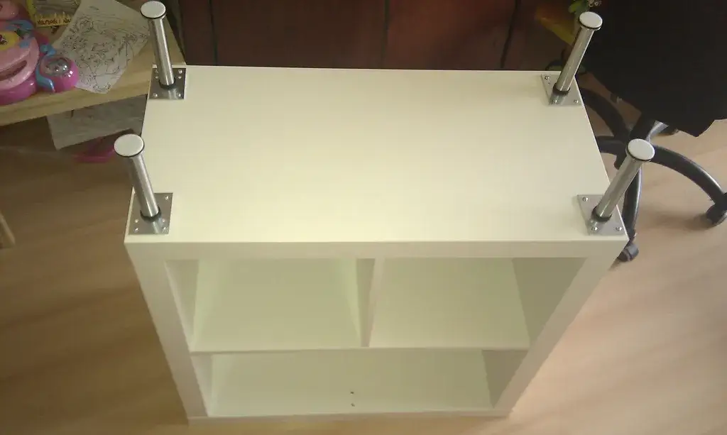 materiały do budowy stołu dj, sklejka, płyta wiórowa, ikea kallax stół dj